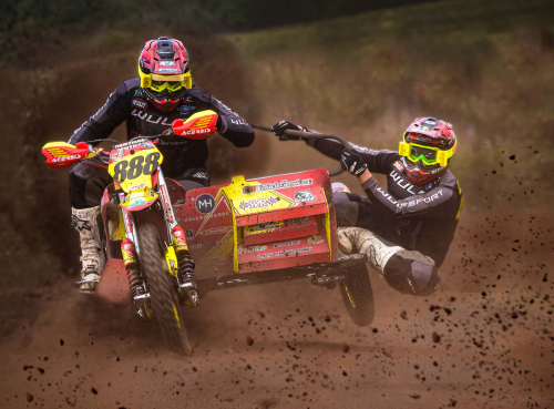 Riding-through-the-Mud by David Price