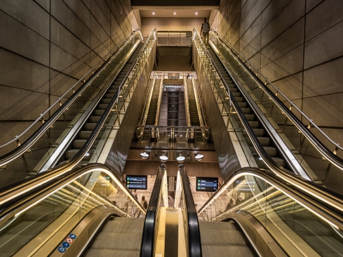 Metro Station by David Leighton