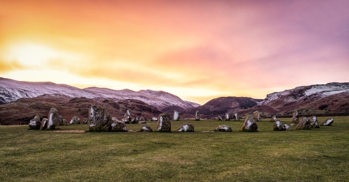 Castle-Rigg-Dawn by Fred Bell
