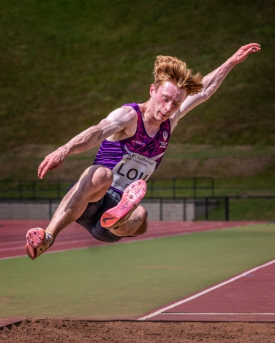 Flying-leap by Tom Stenhouse