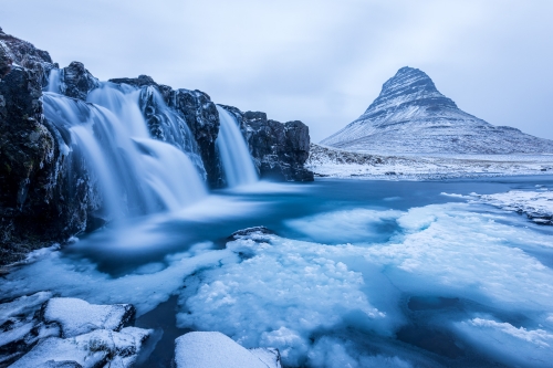 Kirkjufellsfoss by David Leighton