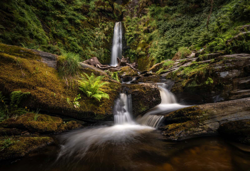 Welsh-Waterfall-by-Ken-Rennie