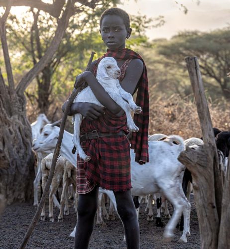 Julie Wallker-Young-Masai-Goatherd-