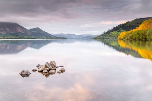Dawn down Bassenthwaite by Fred Bell