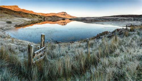 Breaking-Dawn-at-Loch-Fader-Isle-of-Sky-by-Fred-Bell