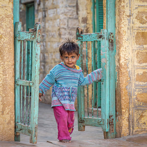 Rajasthani-village-boy-by-David-Woodthorpe