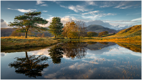 Kelly Hall Tarn by Ken Rennie