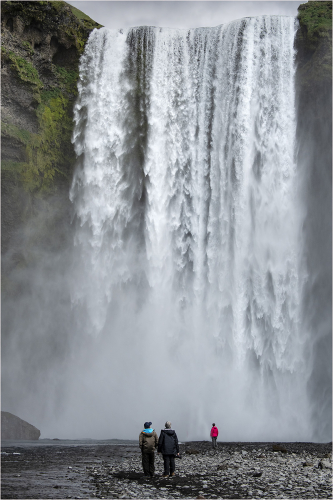 Skogafoss,Iceland by Carol Minks