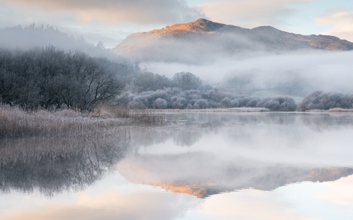 Frozen-Dawn-Elterwater by Chris Burgess