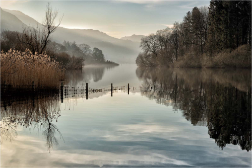 Peaceful-Morning-Derwent-Water by Fred Bell