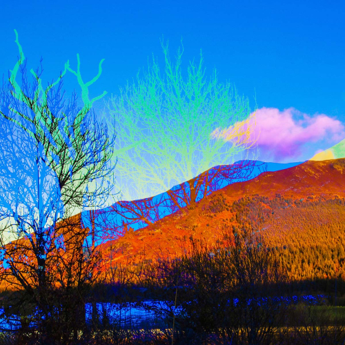 Fellside-Abstract By Keith Snell
