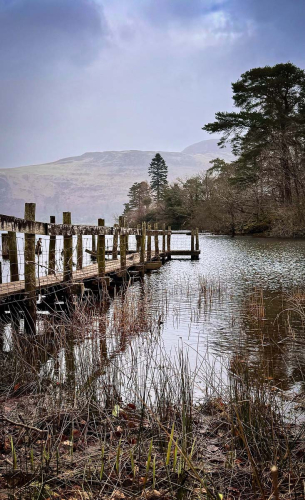 Borrowdale-Jetty by Ann Healey