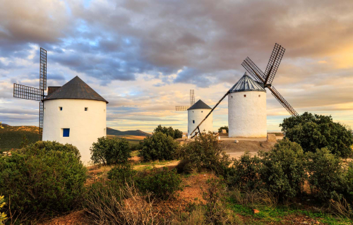 Windmills-in-La-Mancha by Paul Rathbone