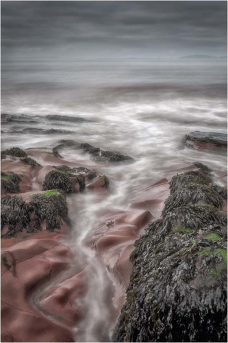 Sandstone-shore by Tony Melling