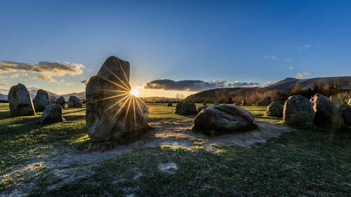 Sunburst at Castlerigg by David Leighton