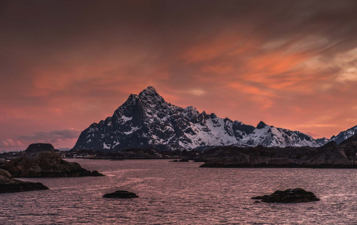 Lofoten-Night by Annie Given
