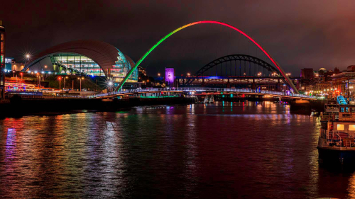 Newcastle-Quayside by David Leighton