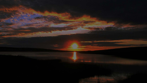 Orkney-sunset by Phillip Cartwright