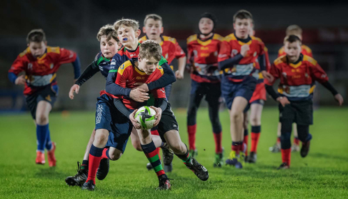 Mini-Rugby-at-Ravenhill by Bob Given