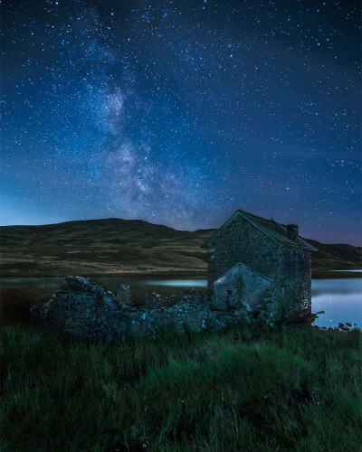 Devoke water boathouse by Ade Gidney