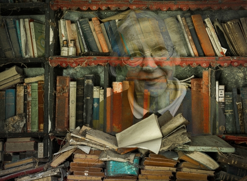 The-Old-Librarian by David Woodthorpe