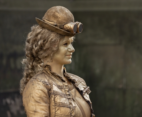 Lady-in-Gold by Julie Walker