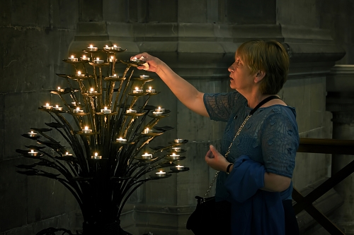 Candlelight by Ted Jordan