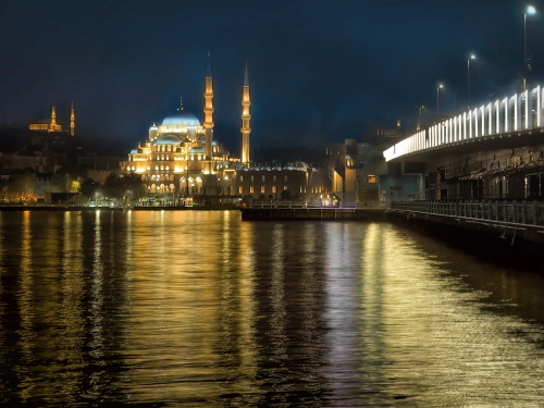 The-Blue-hour-in-Istanbul by Alan Walker