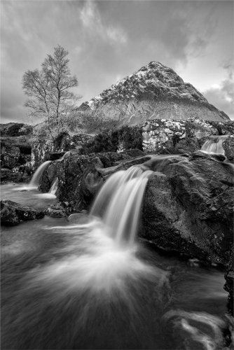 Fred Bell: Looking-towards-Buachaille-Etive-More