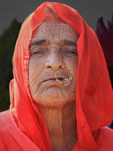 Indian Lady by Marilyn Woodthorpe