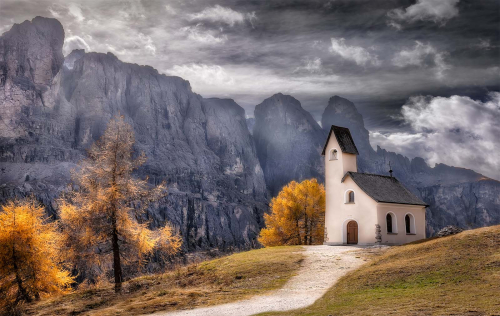 Chapel-after-the-storm by Alan Walker