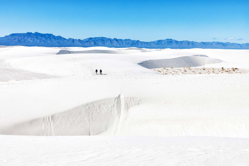 On-White-Sands by Keith Snell