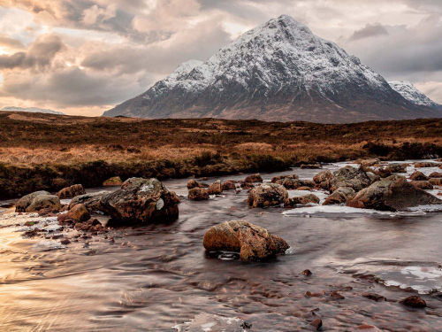 Stob-Dearg-at-Sunset by Julie Walker