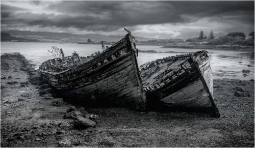 Salen-boats by Tony Melling