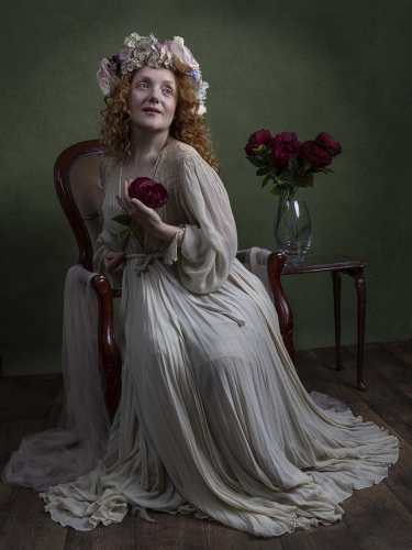 People-Roses-and-Holly by David Woodthorpe