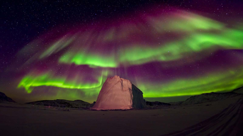 Landscape-Iceberg-Aurora by Simon Roberts