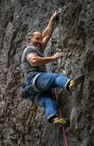 Clinging-on by Ken Rennie
