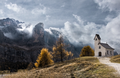 Dolomite-Chapel by Julie Walker