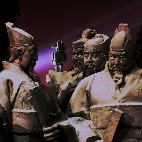 Phillip Cartwrigh-Xian-statues