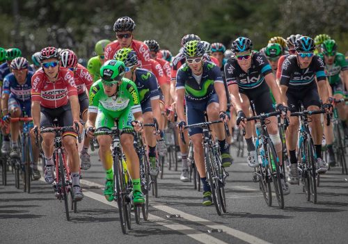 Tony Marsh-The-Peloton-Turns-Right