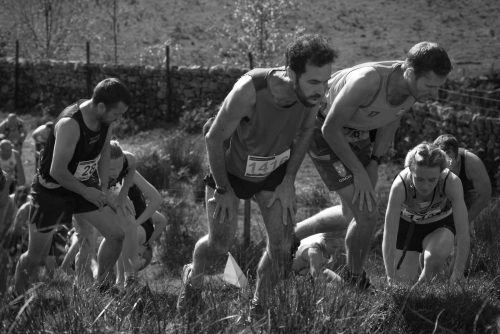 Tony Nicholls- Beginning the Climb